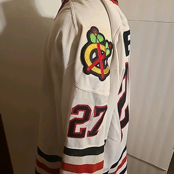 Vintage 90s 2xl Chicago Blackhawks Jersey Jeremy Roenick Hockey Starter Sewn - Picture 5 of 15